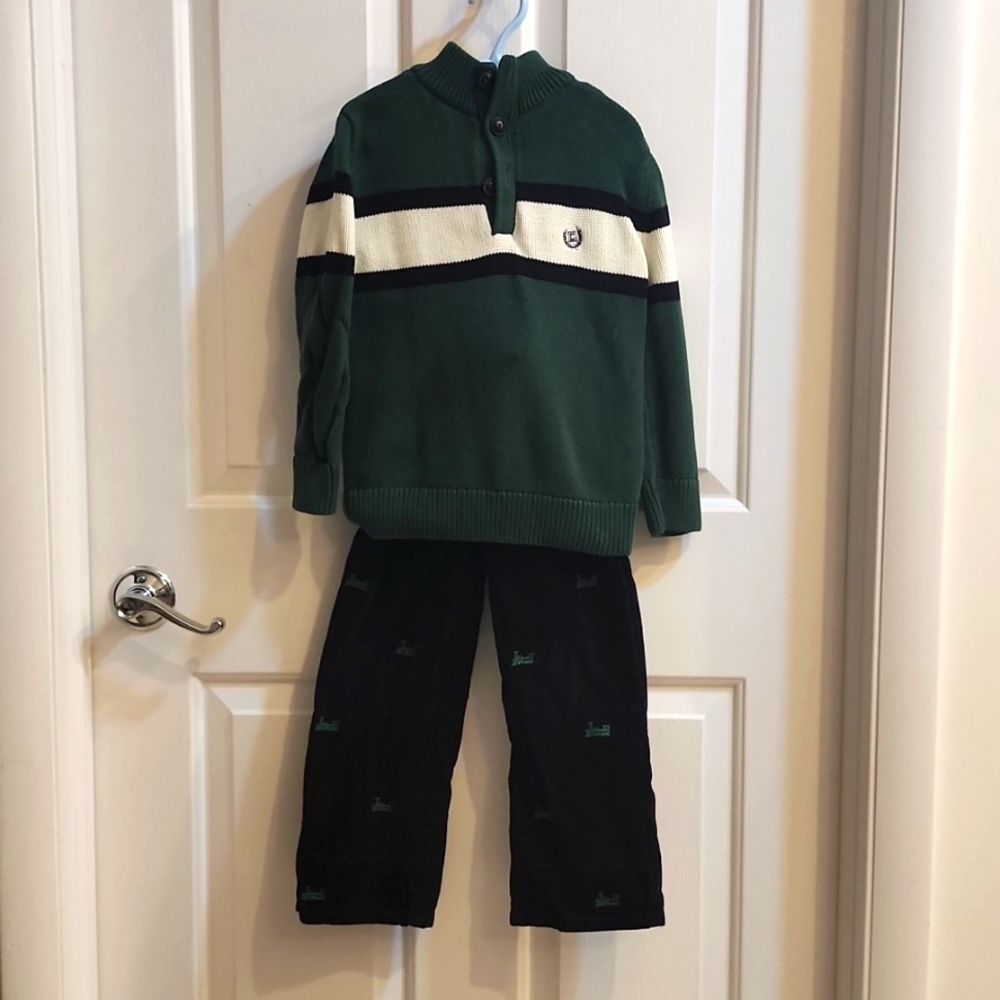 Sweater and Cords